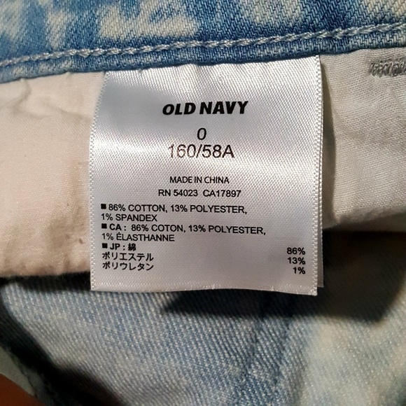 OLD NAVY women's pants shorts jeans - Picture 7 of 7